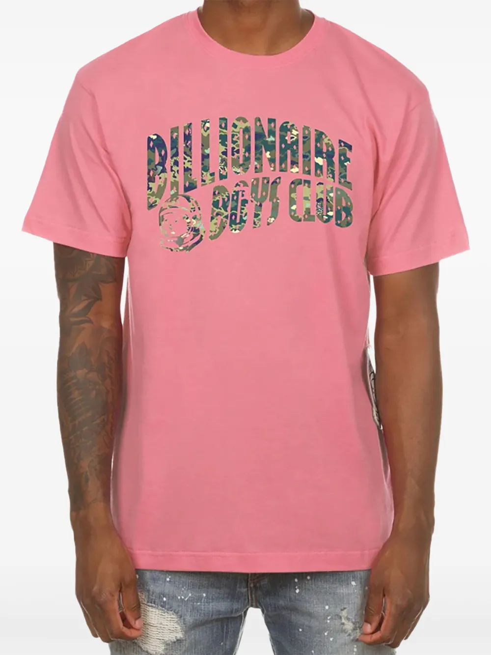 Billionaire Boys Club graphic-print T-shirt | Pink | Image 1