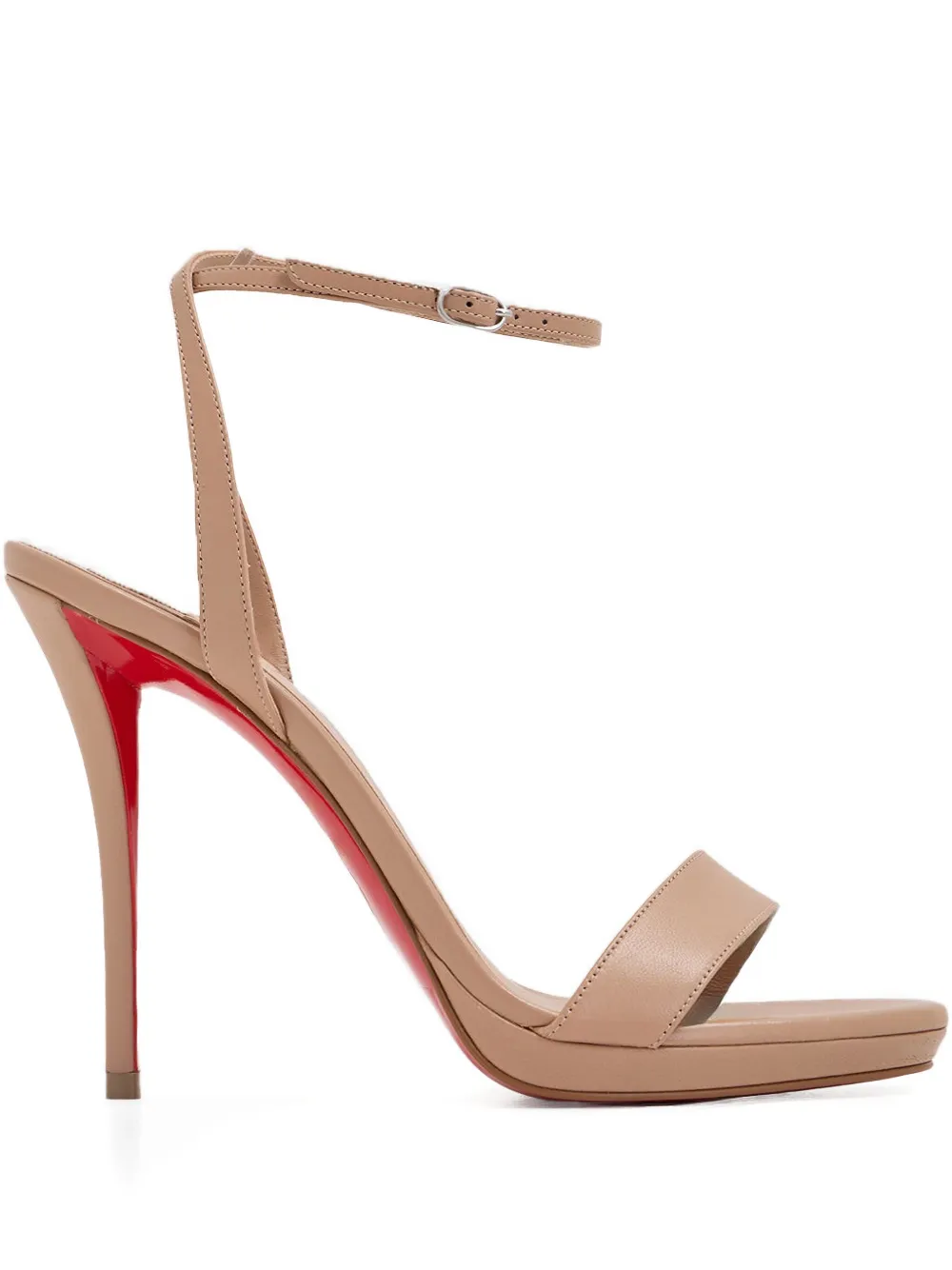 Christian Louboutin 120mm Miss Z ankle-strap sandals | Neutrals | Image 1