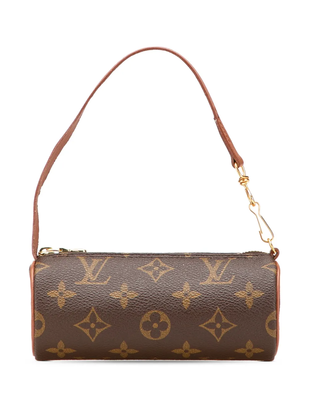 Louis Vuitton Pre-Owned 1990-2025 モノグラム パピヨン ポシェット ハンドバッグ - ブラウン Louis Vuitton Pre-Owned 1990-2025 モノグラム パピヨン ポシェット ハンドバッグ - ブラウン