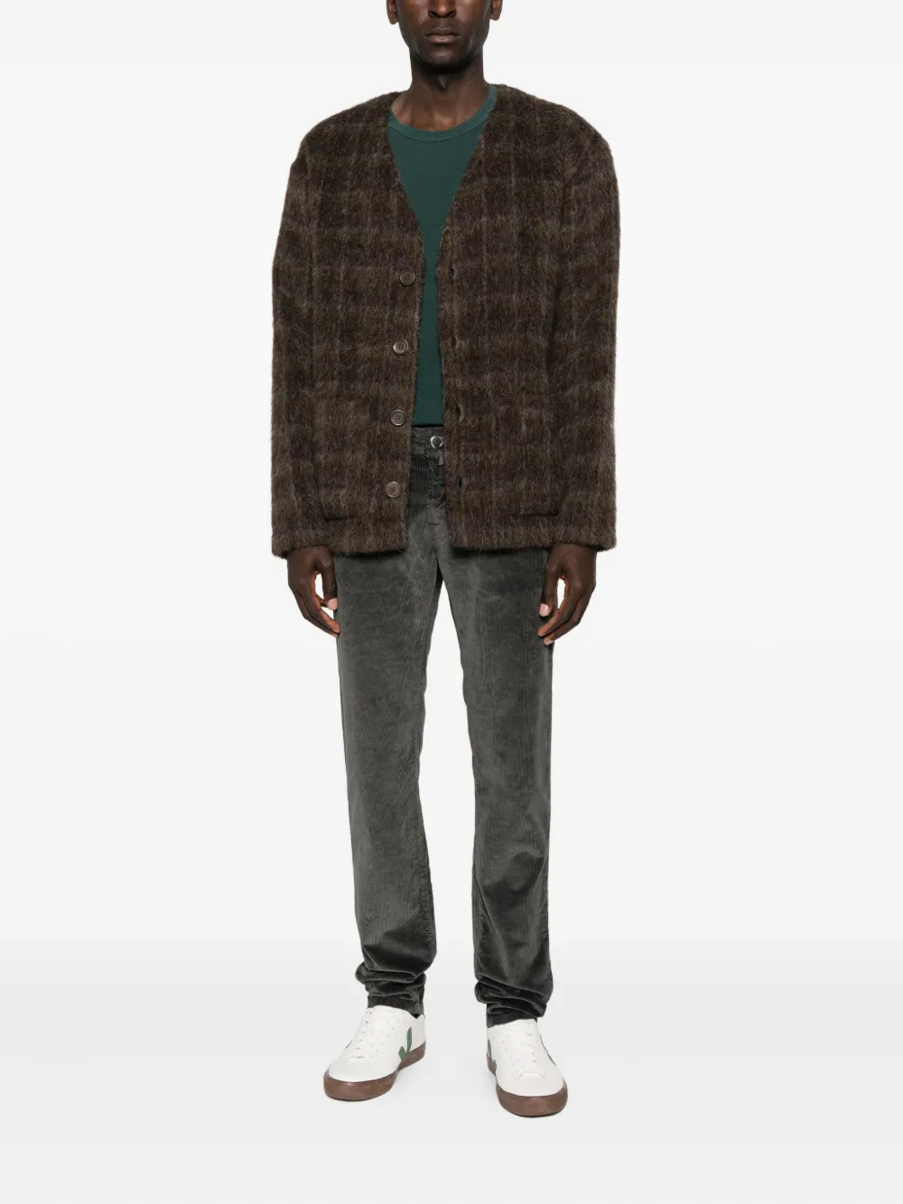 Jacob Cohën corduroy trousers - GUNMETAL GREY