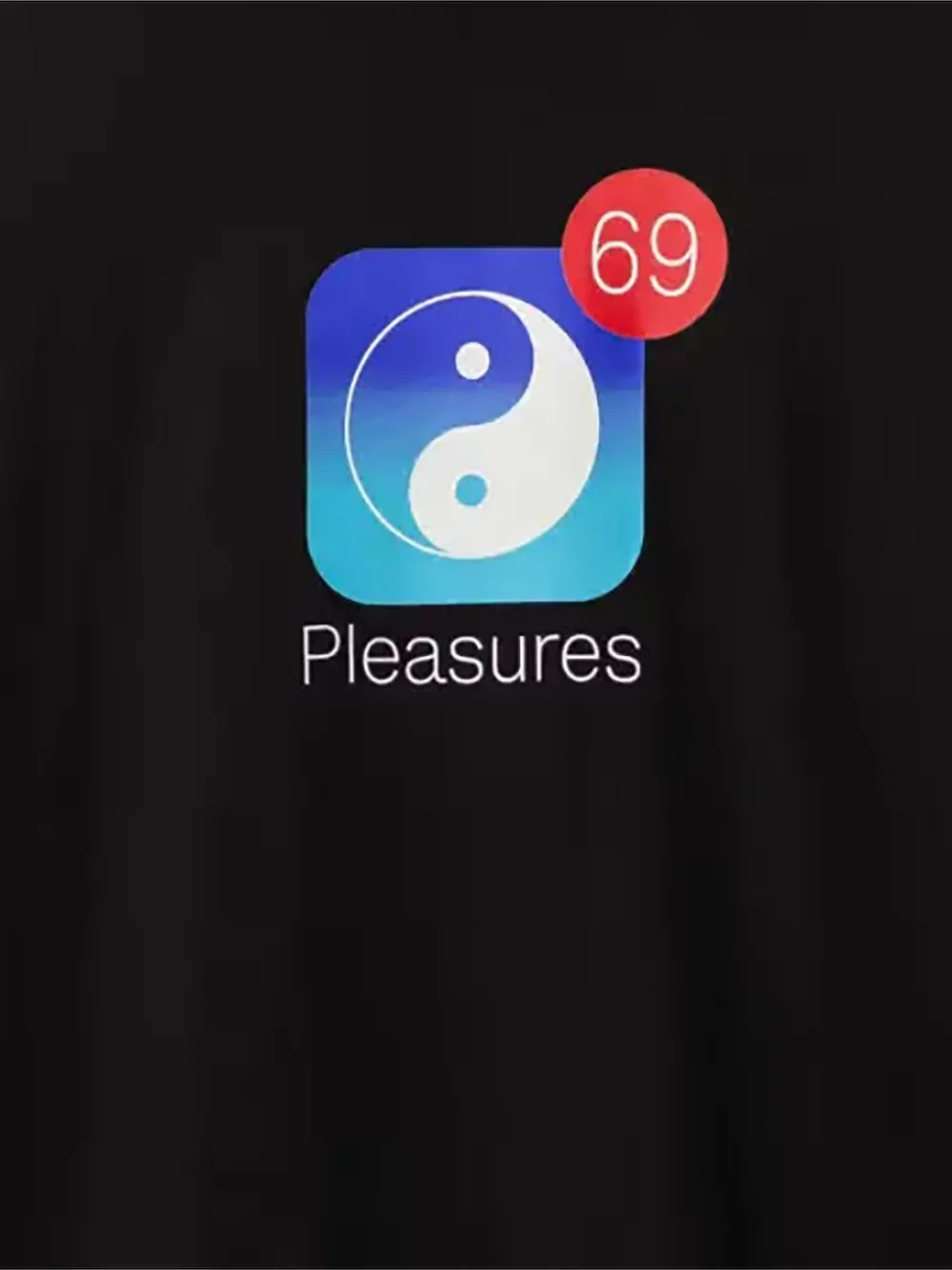 Pleasures Notify T-shirt - Black
