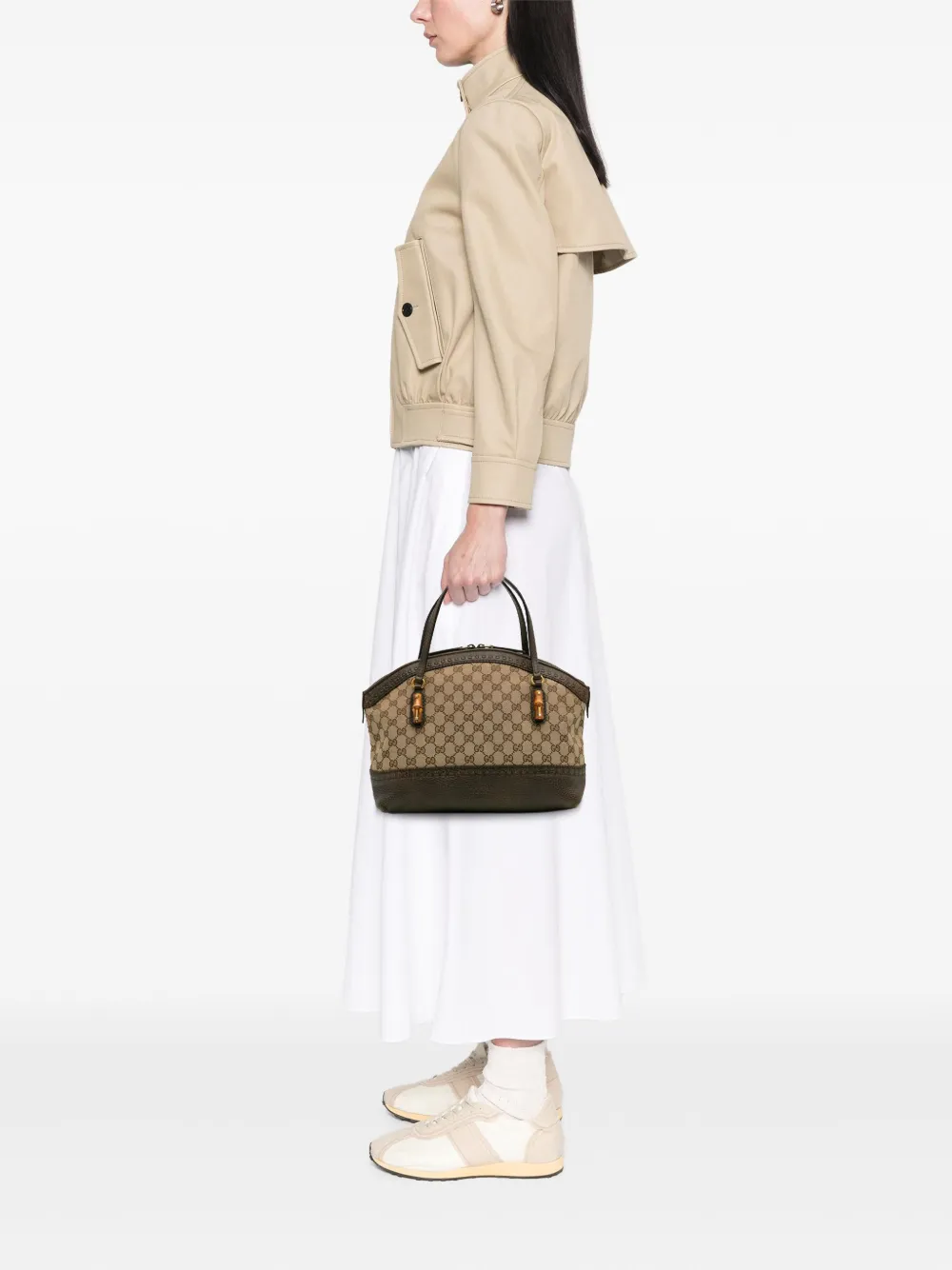Gucci Pre-Owned 2016-2025 GG Canvas Laidback Crafty handbag | Pre-Owned | Image 2
