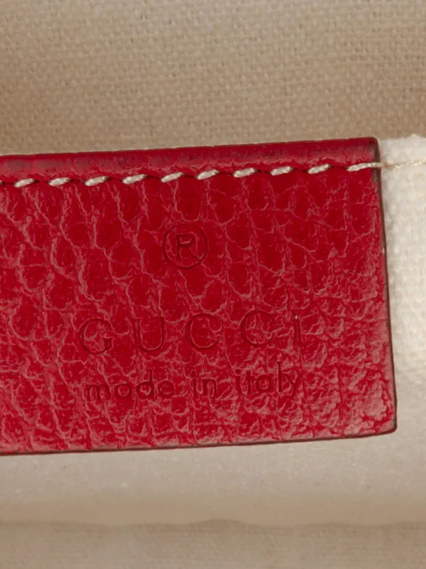 Gucci Pre-Owned 2016-2025 スモール バイカラーレザー ソーホー