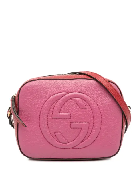 Gucci Pre-Owned 2016-2025 Small Bicolor Leather Soho Disco crossbody bag