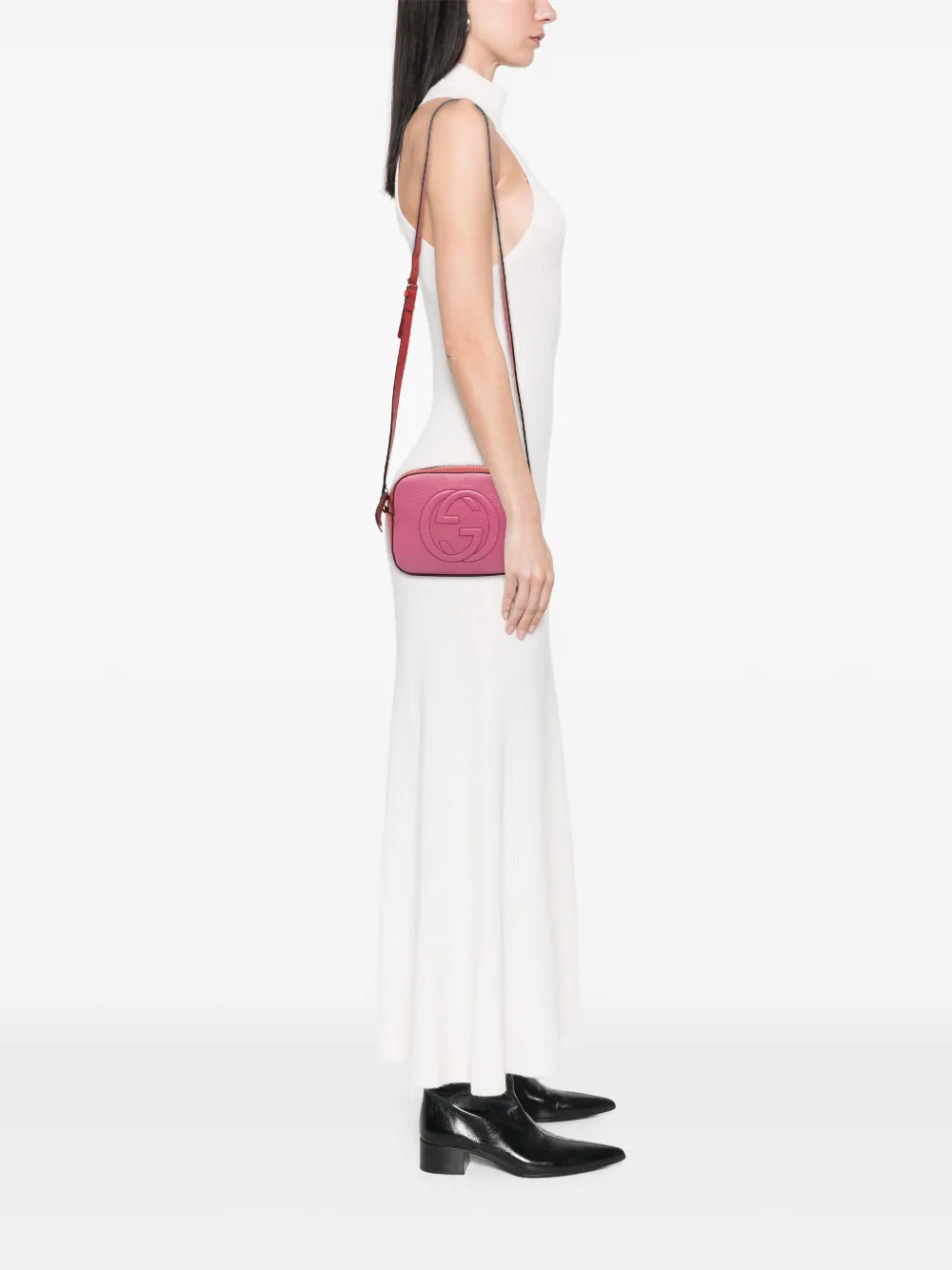 Gucci Pre-Owned 2016-2025 Small Bicolor Leather Soho Disco crossbody bag | Pre-Owned | Image 2