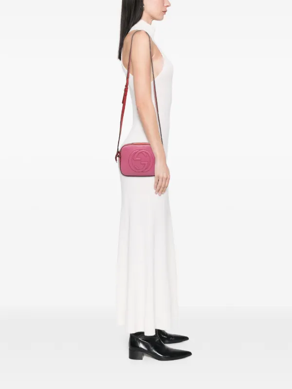 Gucci Pre-Owned 2016-2025 スモール バイカラーレザー ソーホー