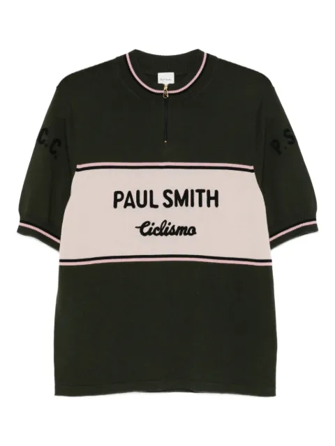Paul Smith half-zip striped sweater