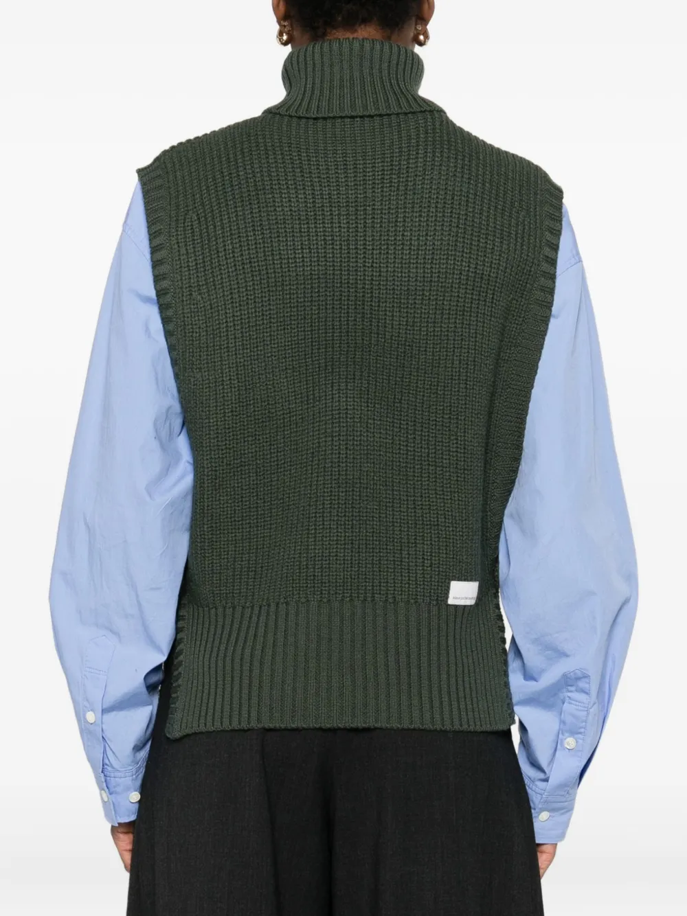 Nine In The Morning Virginia Vest In Green