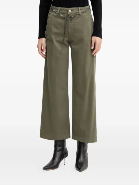 LIU JO chain-belt trousers