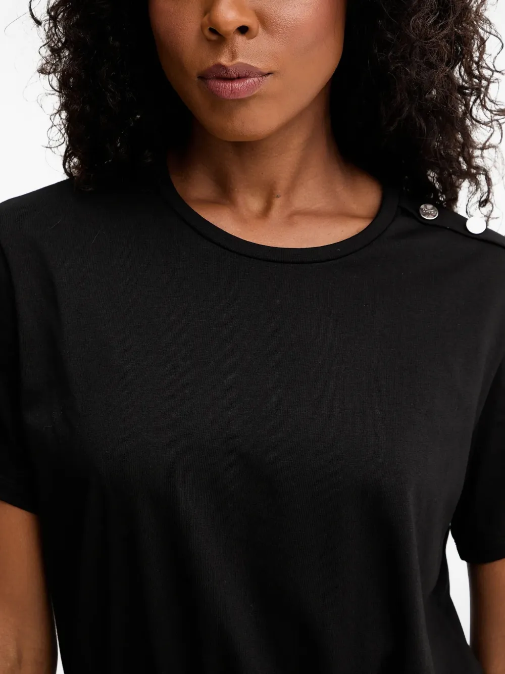 LIU JO Jurk met knoopsluiting Zwart