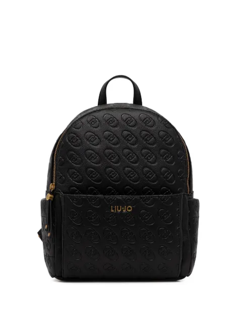LIU JO debossed-logo backpack