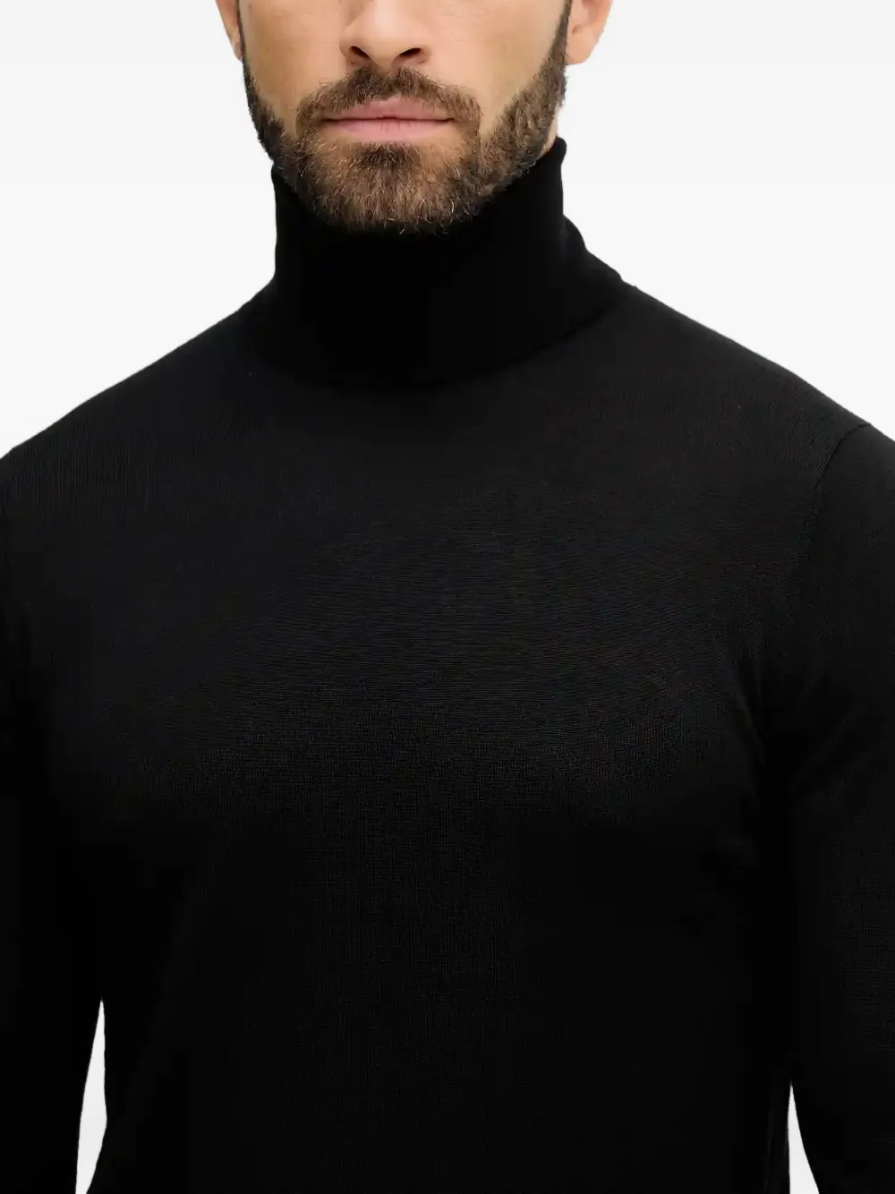 Liu •jo Roll-neck Sweater In Black