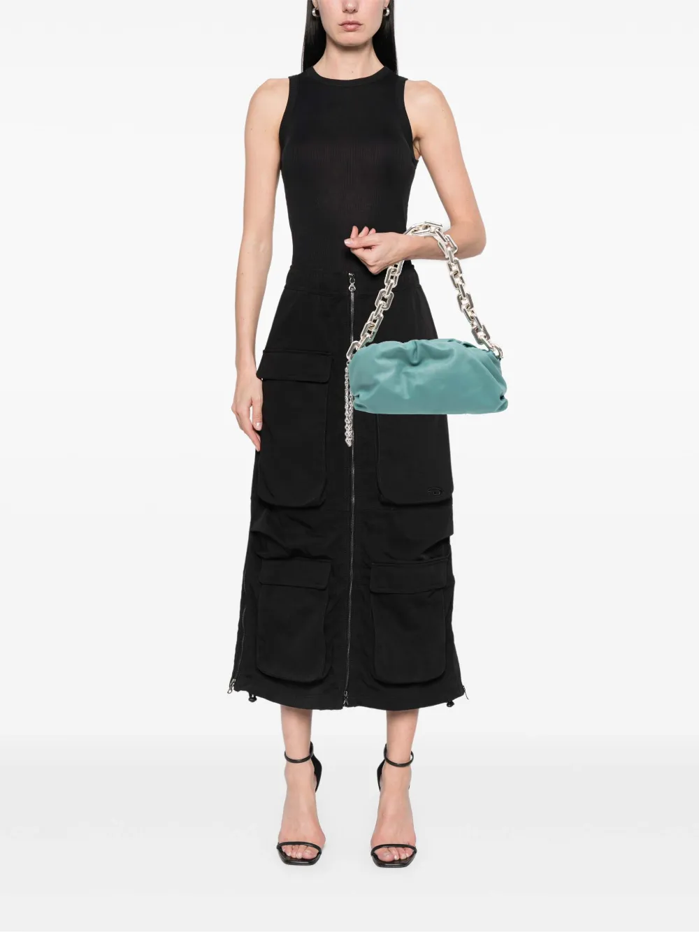 Bottega Veneta Pre-Owned 2012-2025 Lambskin Chain Pouch shoulder bag | Pre-Owned | Image 2