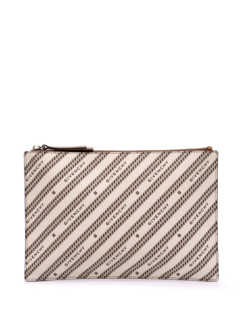 Givenchy Pre-Owned شنطة كلاتش كانفا بشعار الماركة 2000-2025