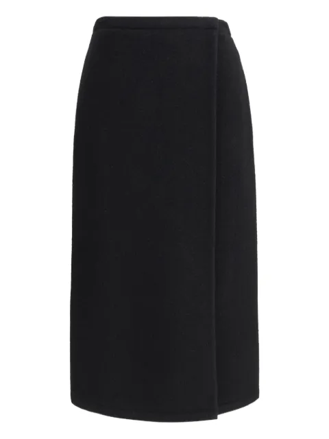 Rier fleece wrap skirt
