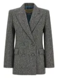 Valentino Garavani peak-lapel double-breasted blazer - Grey