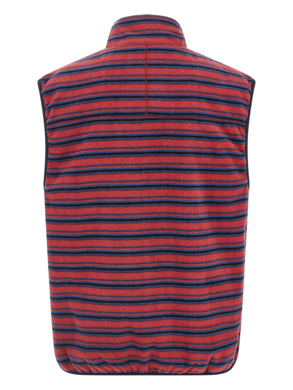 Gramicci Thermal Fleece Reversible Gilet Multicolor In Red