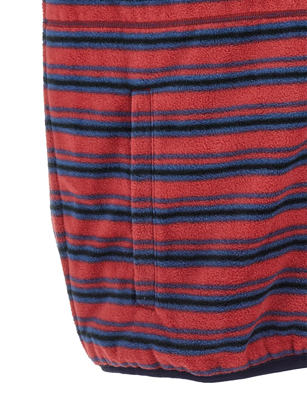 Gramicci Thermal Fleece Reversible Gilet Multicolor In Red