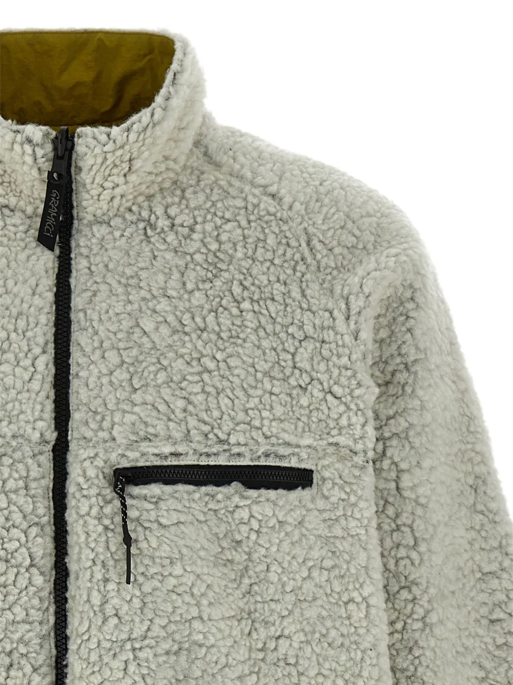 Gramicci Reversible Sherpa Puffer Jackets Multicolor In Green