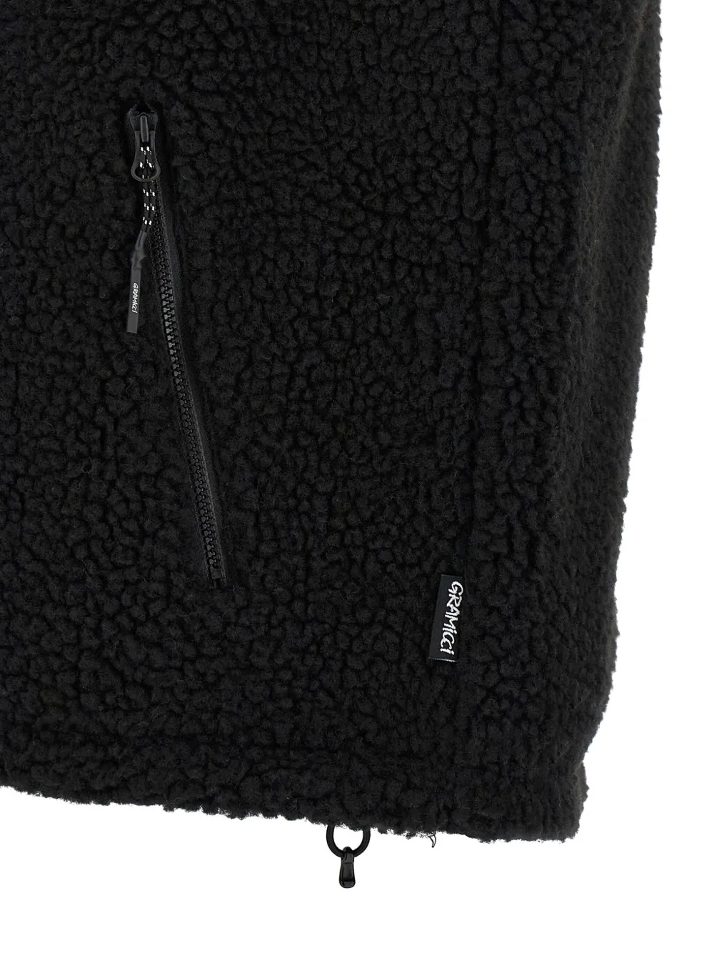 Gramicci Fleece Zip-fastening Vest In Black