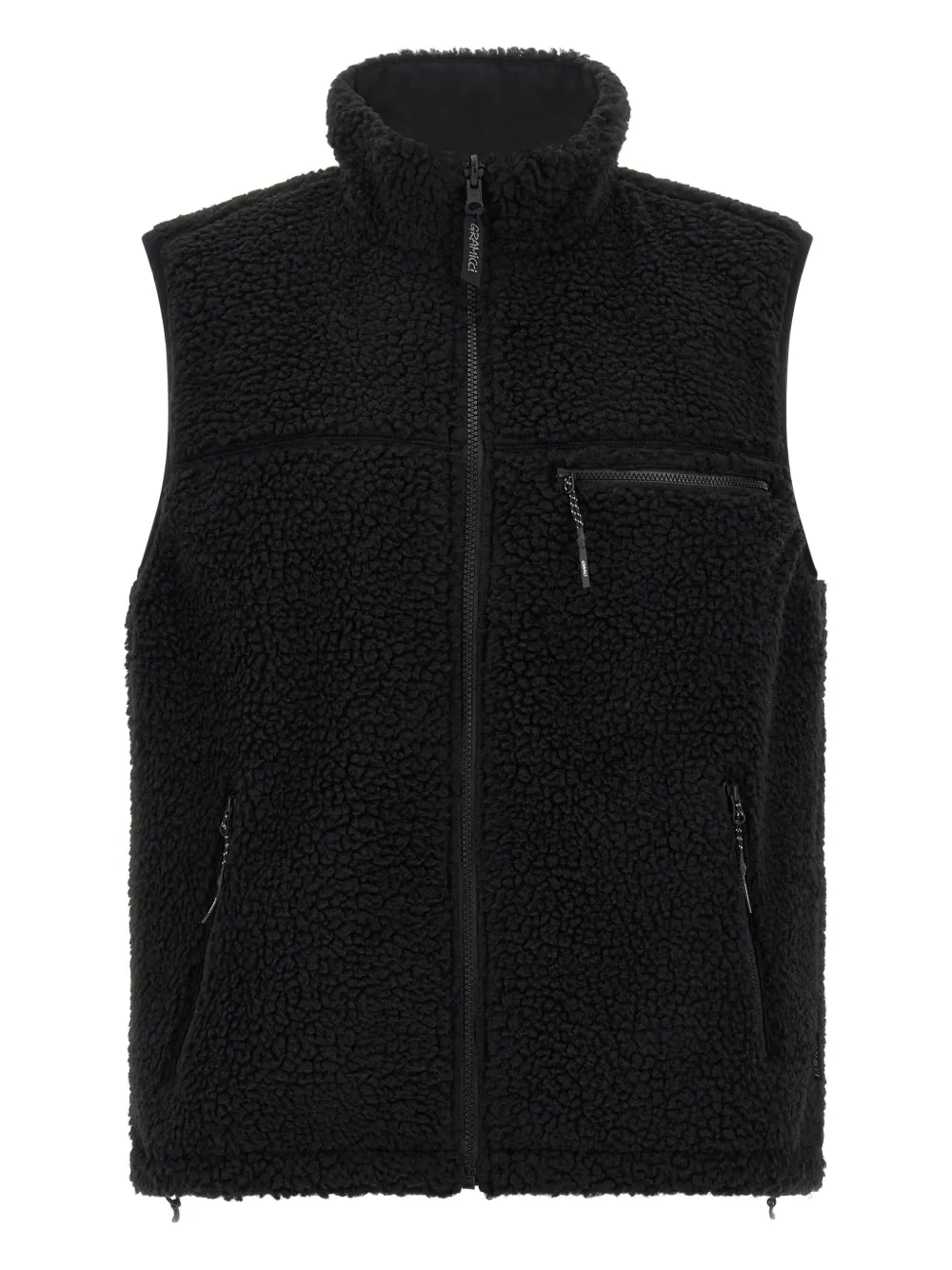 Gramicci Fleece Zip-fastening Vest In Black