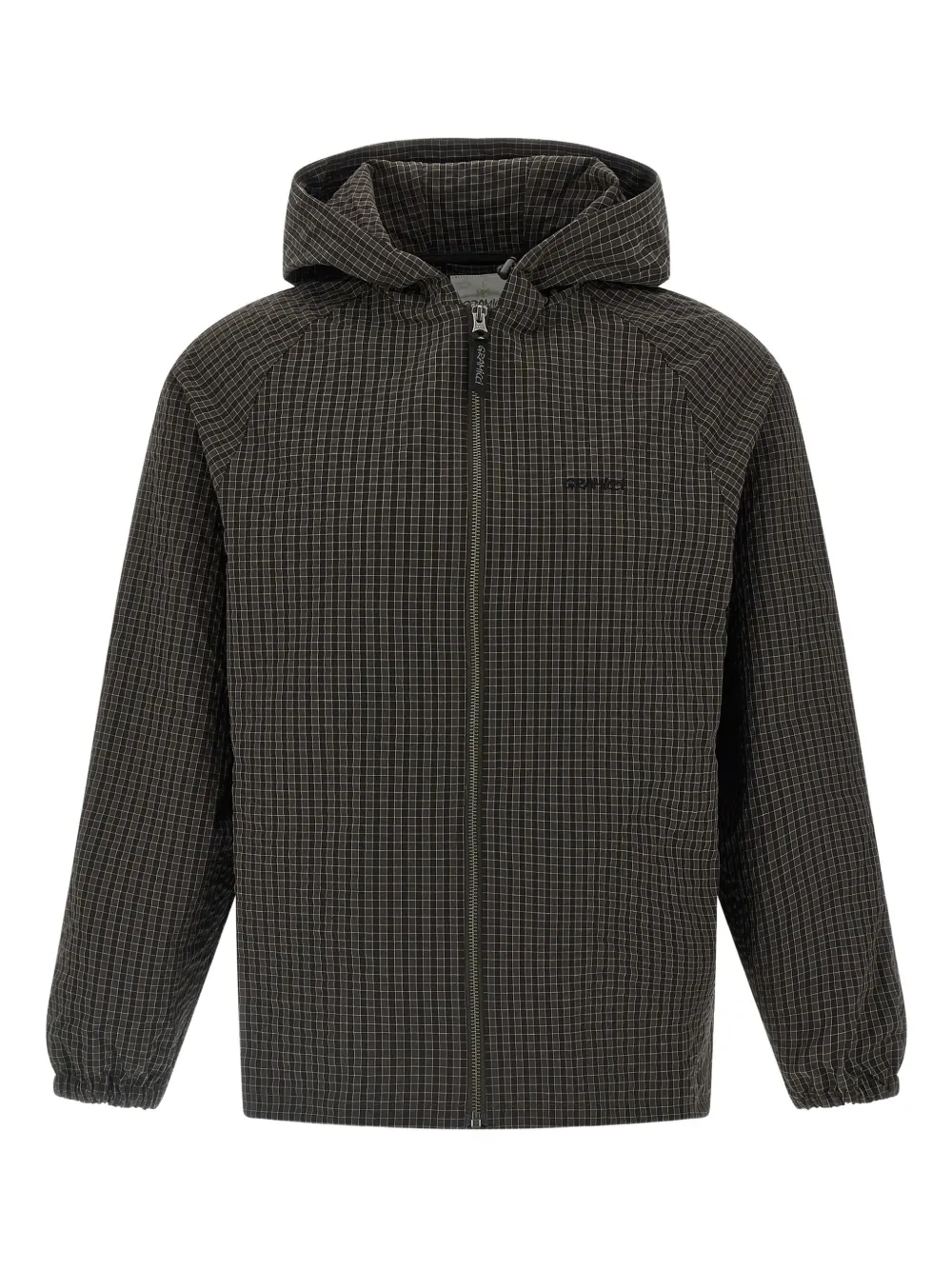 Gramicci Northside Plaid Puffer Jackets Brown In Black