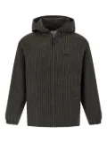Gramicci check-pattern hooded jacket - Brown