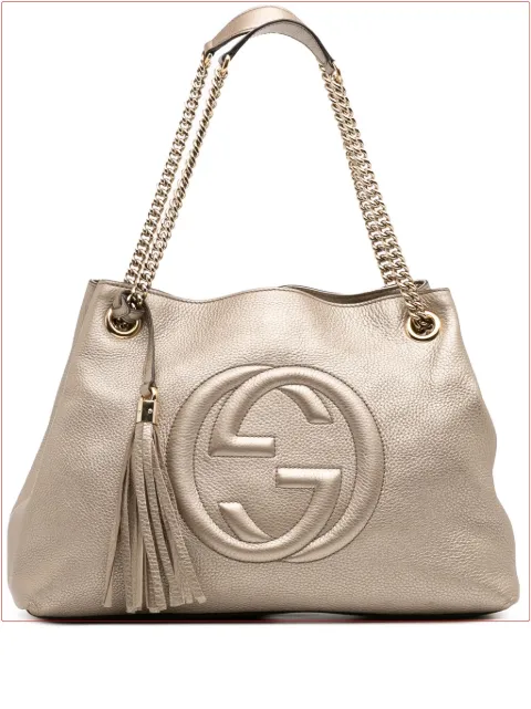 Gucci Pre-Owned 2016-2025 Medium Leather Soho Chain tote bag
