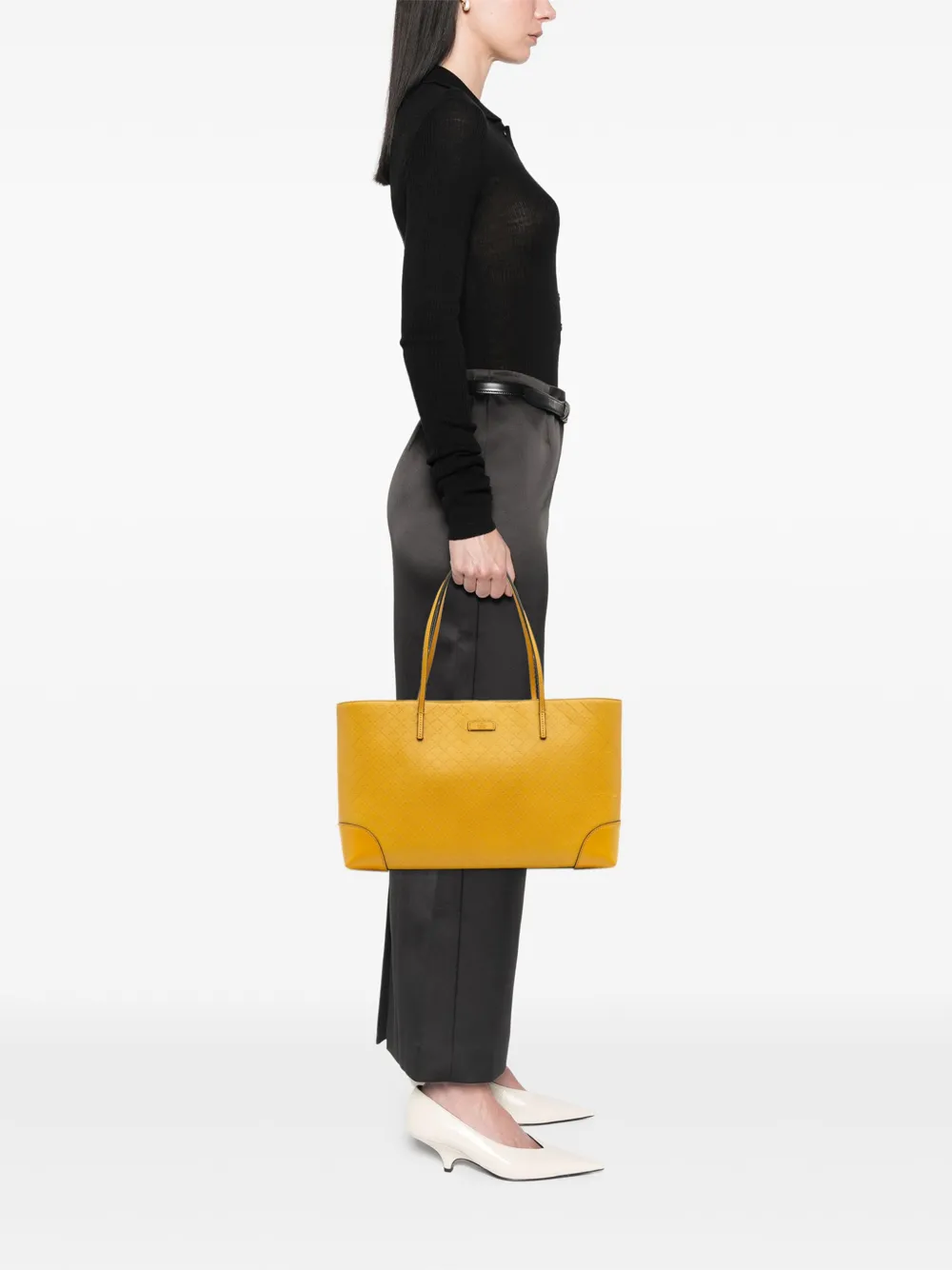 Gucci Pre-Owned 2016-2025 Diamante Leather Hilary Lux tote bag | Pre-Owned | Image 2