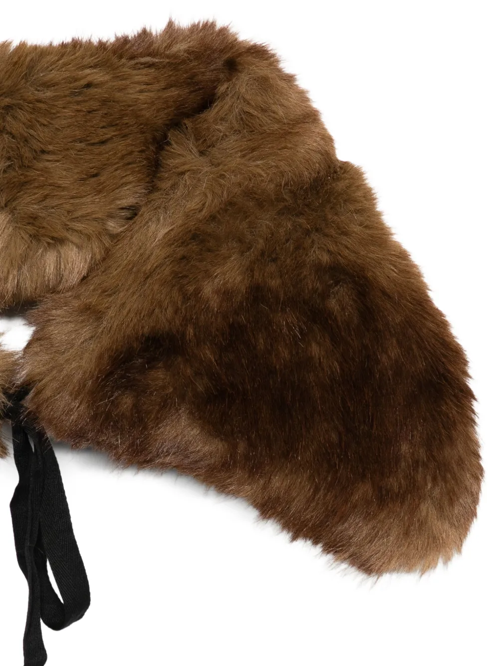 Apparis Eliza Tie Collar In Brown