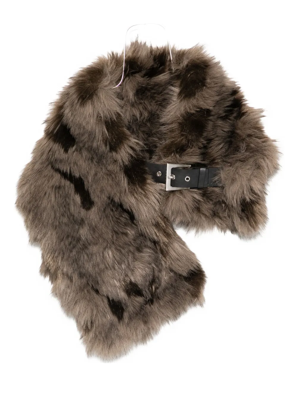 Apparis Rowen Belted Scarf In Brown