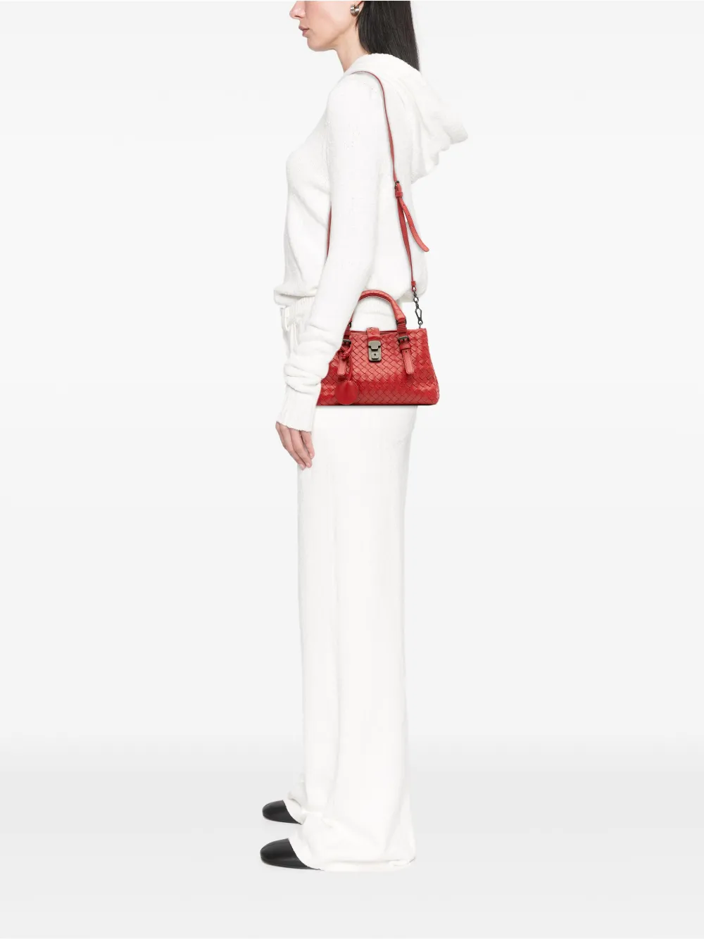 Bottega Veneta Pre-Owned 2012-2025 Mini Nappa Intrecciato Roma satchel | Pre-Owned | Image 2