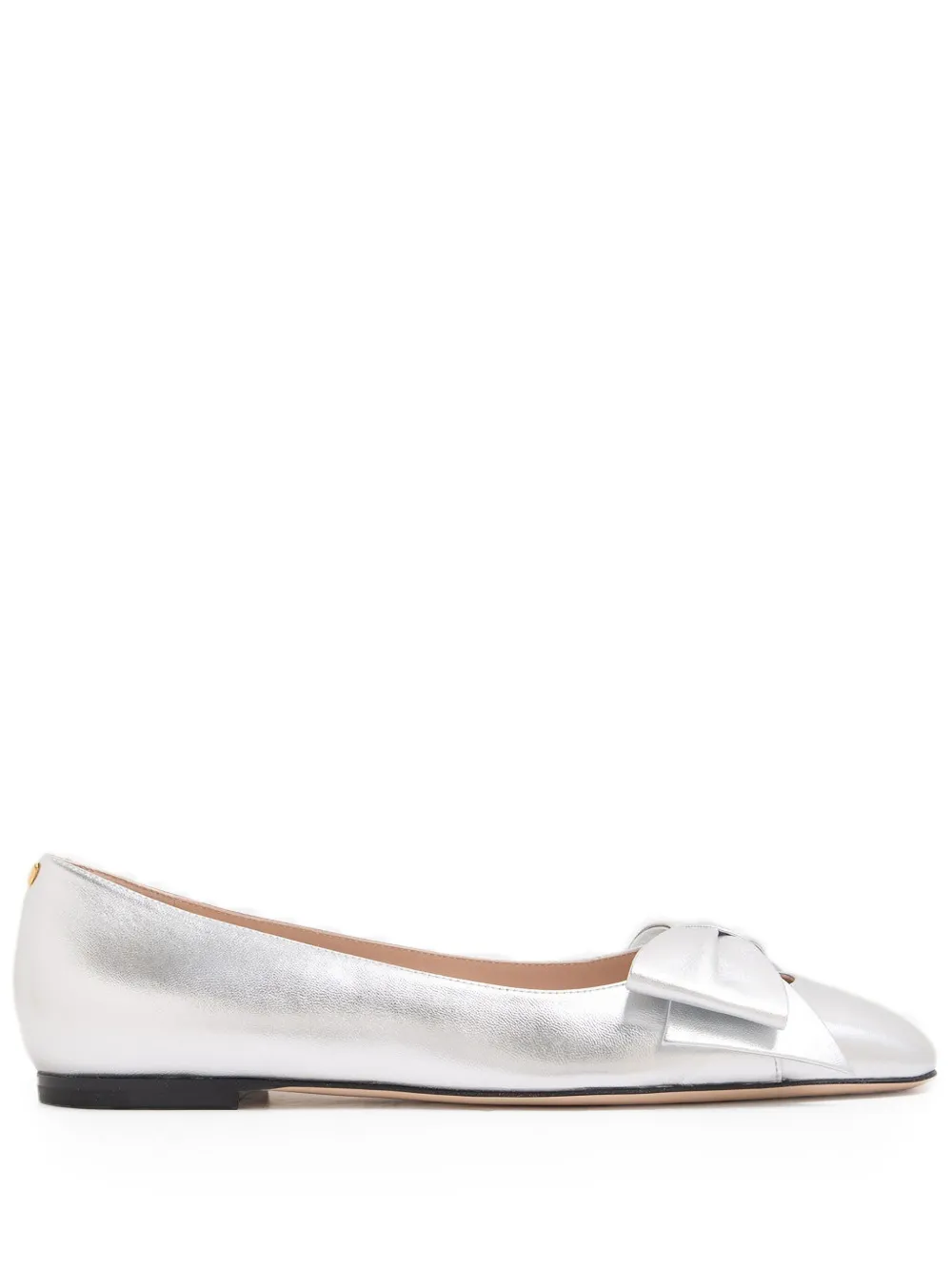 Valentino Garavani bow-detailing ballet flats Zilver