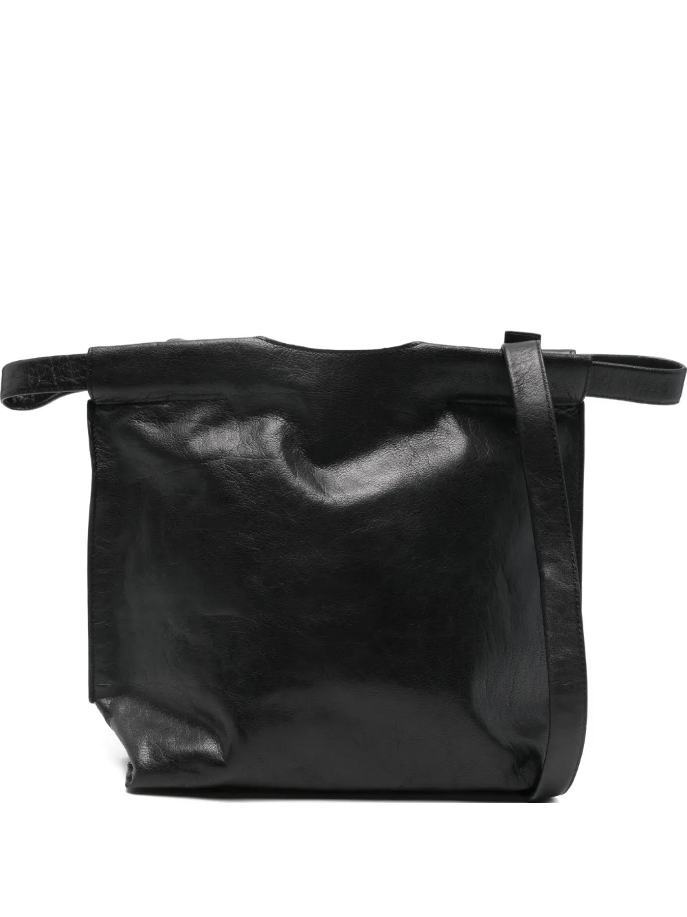 bea mombaers calf-leather shoulder bag | Black | Image 1