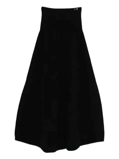 extreme cashmere Ease cashmere midi skirt