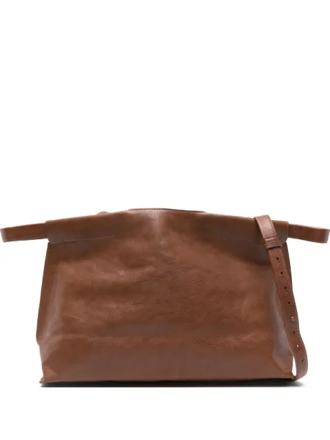bea mombaers leather shoulder bag