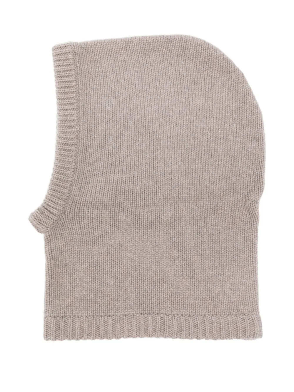 Soft Goat knitted balaclava | Neutrals | Image 1