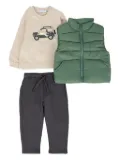 Mayoral cotton-blend tracksuit set - Neutrals