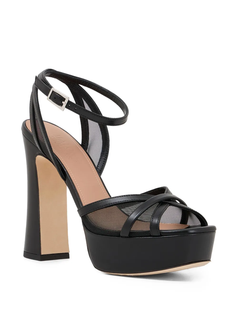 Malone Souliers 125 mm Sylvie sandalen Zwart