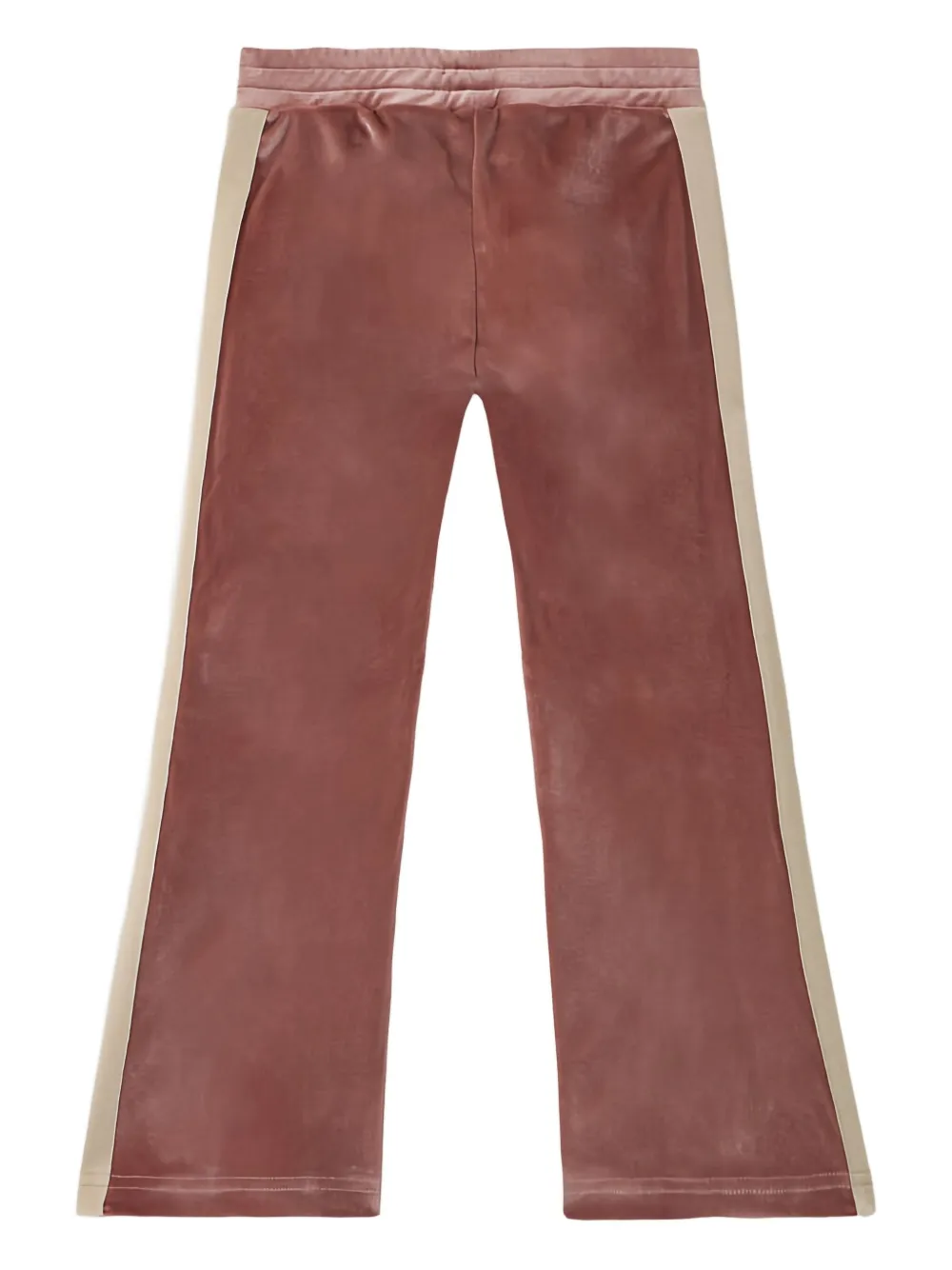 Palm Angels Kids Broek met geborduurd logo Roze