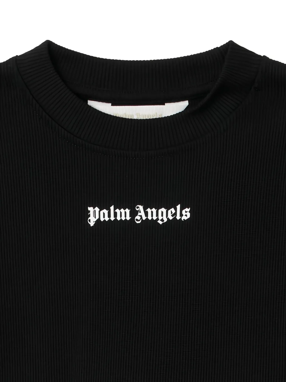 Palm Angels Kids Sweater met logoprint Zwart