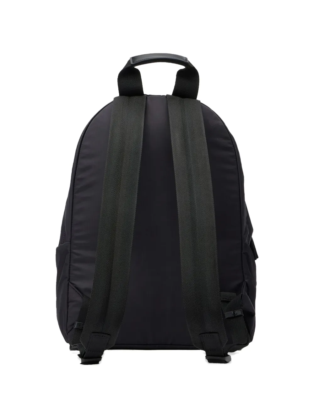 Palm Angels Kids blurred-logo backpack - Zwart