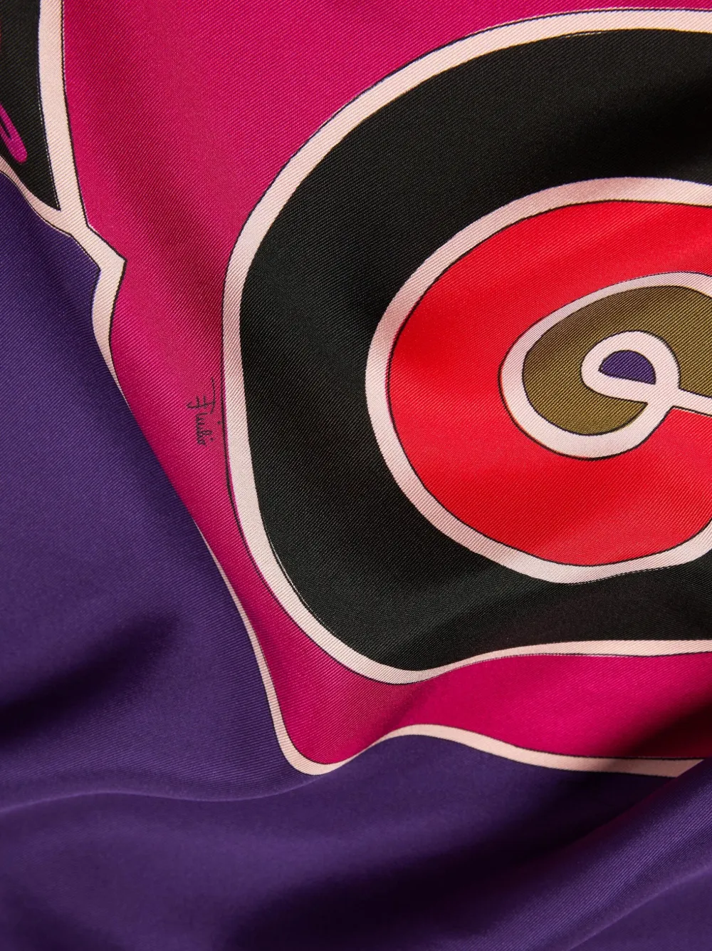 PUCCI Sjaal met print Roze