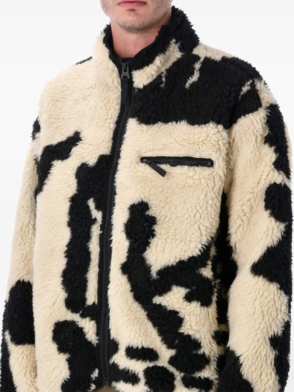 Obey zip-up patterned sherpa jacket | Chamarras deportivas y rompevientos | Image 2