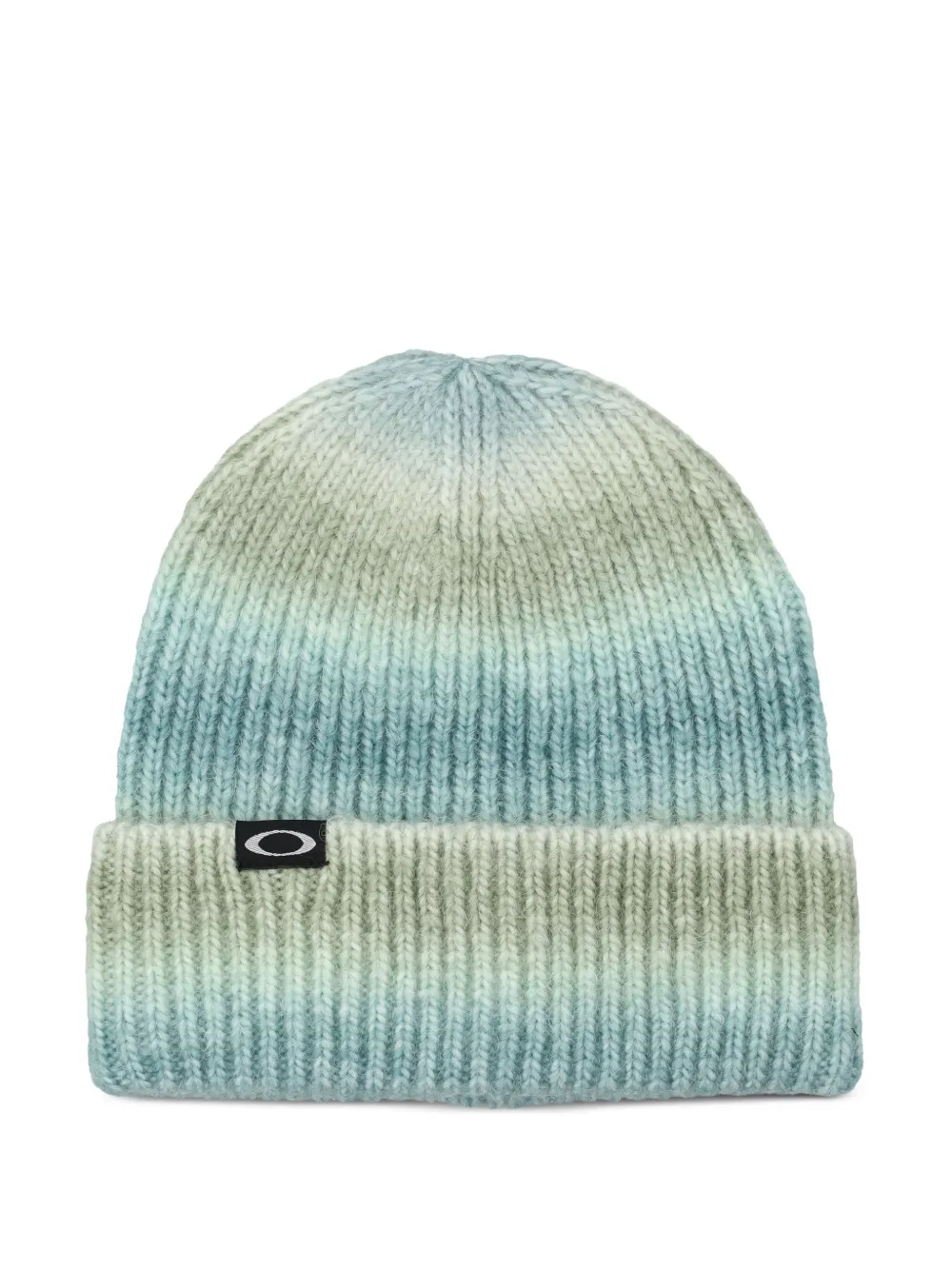 Oakley Ellipse Gradient ribbed beanie | Blue | Image 1