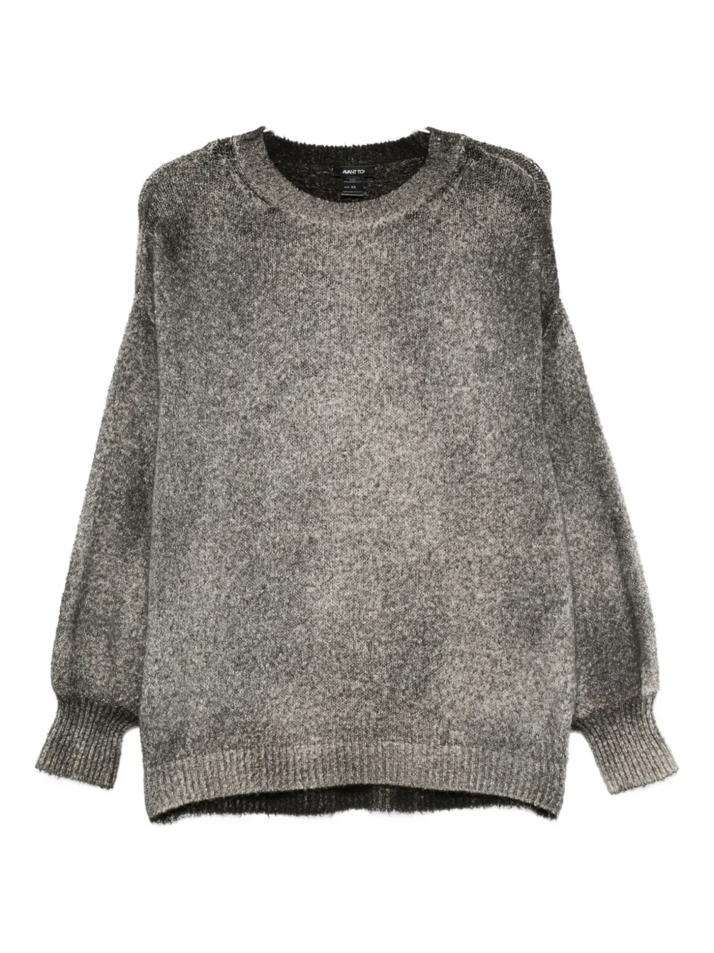 Avant Toi mélange jumper | Grey | Image 1