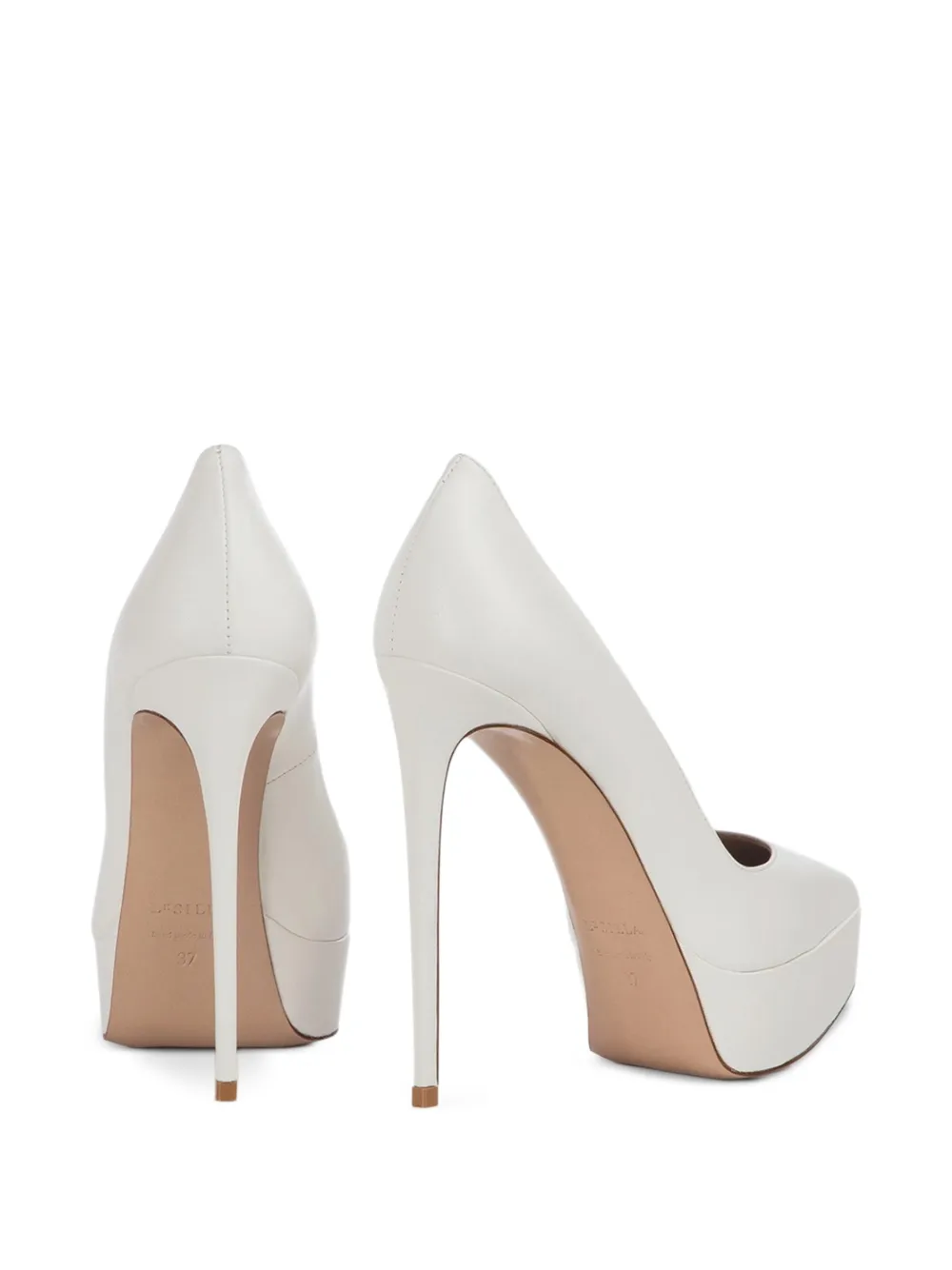 Le Silla 120 mm Uma pumps Wit