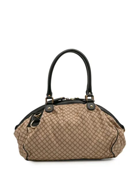 Gucci Pre-Owned 2016-2025 Diamante Canvas Sukey satchel