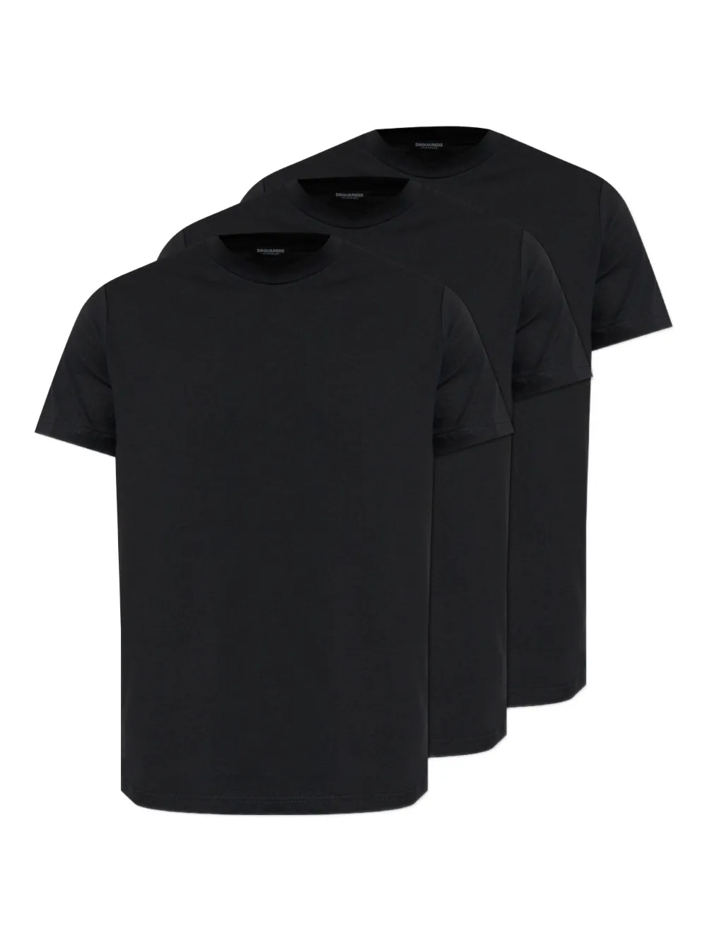 DSQUARED2 cotton T-shirt (pack of three) | Black | Image 1