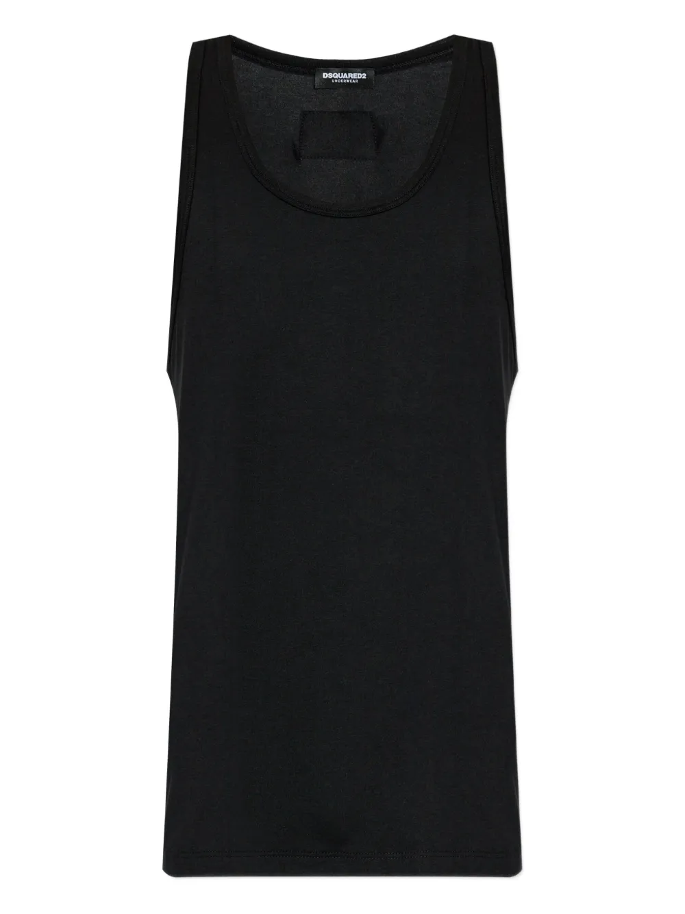 DSQUARED2 logo-patch vest | Black | Image 1